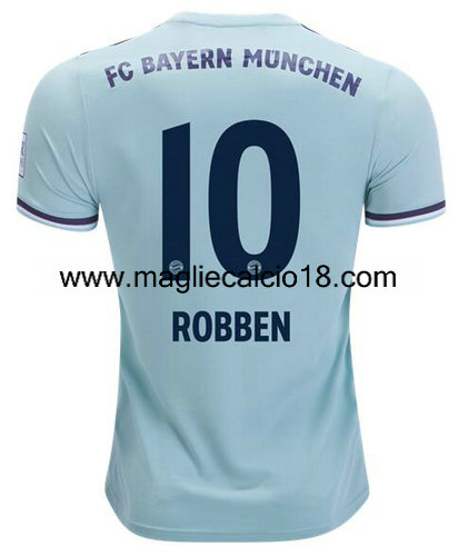 seconda divisa maglia bayern munich Robben 2018-2019