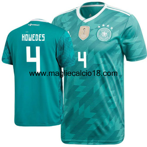 seconda divisa maglia germania howedes 2018-2018