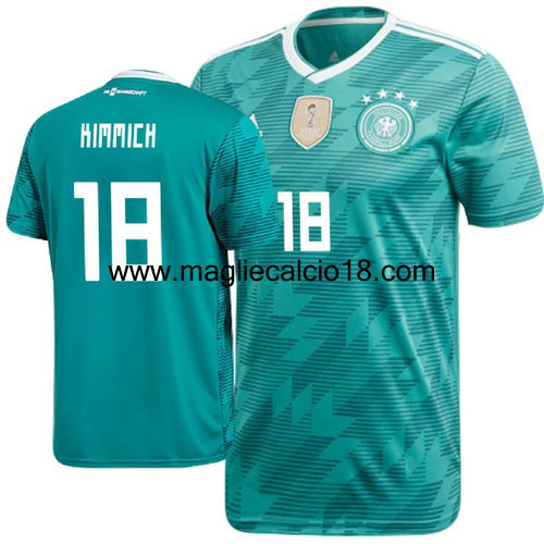seconda divisa maglia germania kimmich 2018-2018
