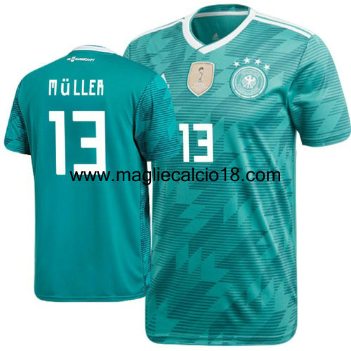 seconda divisa maglia germania müller 2018-2018
