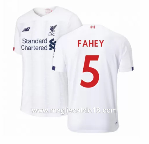 Seconda divisa maglia liverpool Fahey 2019-2020