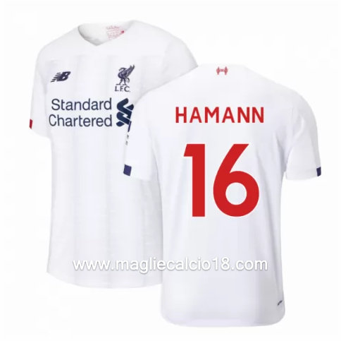 Seconda divisa maglia liverpool HAMANN 2019-2020