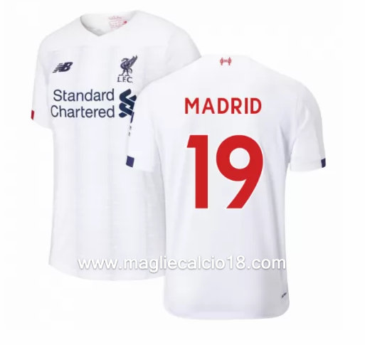 Seconda divisa maglia liverpool Madrid 2019-2020