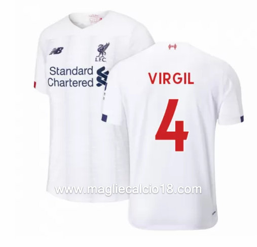 Seconda divisa maglia liverpool Virgil 2019-2020