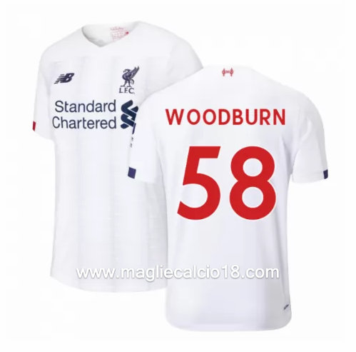 Seconda divisa maglia liverpool Woodburn 2019-2020