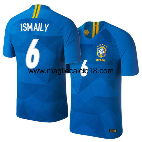 seconda divisa maglia nazionale brasile Ismaily 2018/2019