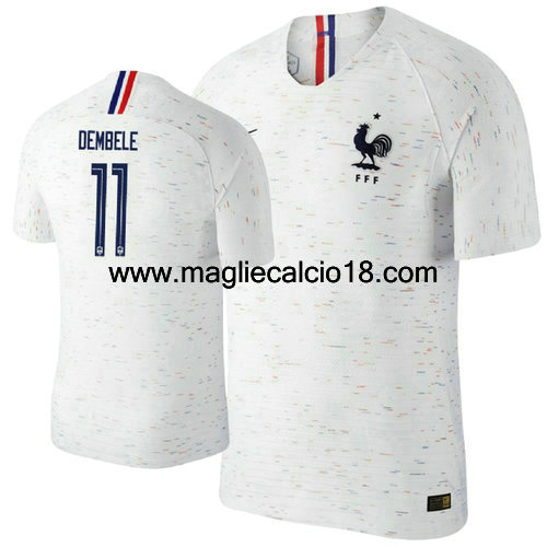 seconda divisa maglia nazionale dembele francia 2018/2019