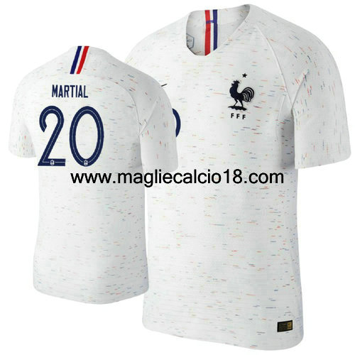 seconda divisa maglia nazionale martial francia 2018/2019