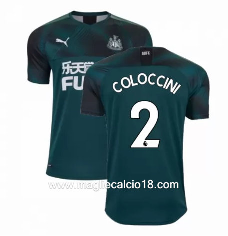 Seconda divisa maglia newcastle united COLOCCINI 2019-2020