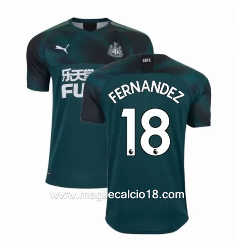 Seconda divisa maglia newcastle united FERNANDEZ 2019-2020