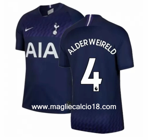 Seconda divisa maglia tottenham hotspur ALDERWEIRELD 2019-2020