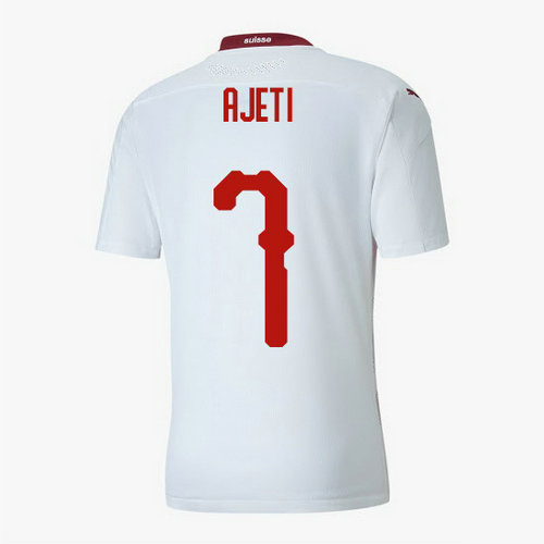 seconda divisa maglias Svizzera ajeti 2020-2021