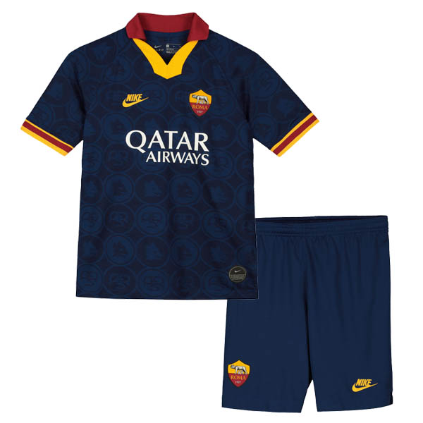 terza divisa maglia As Roma bambino 2019-2020