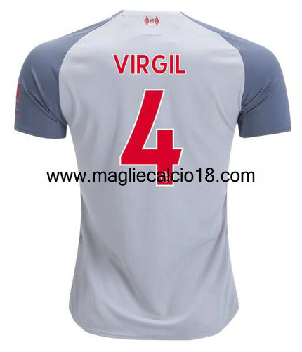terza divisa maglia Virgil liverpool 2018-2019