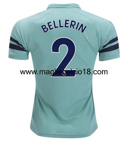 terza divisa maglia arsenal Bellerin 2018-2019