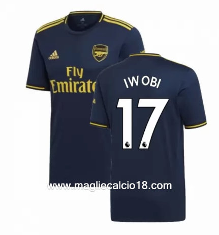 Terza divisa maglia arsenal IWOBI 2019-2020