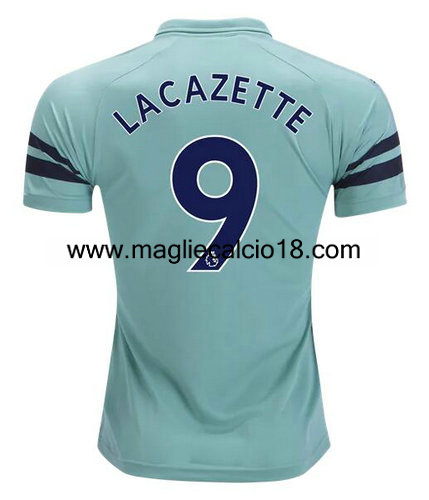 terza divisa maglia arsenal Lacazette 2018-2019