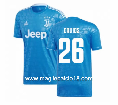 Terza divisa maglia juventus Davids 2019-2020