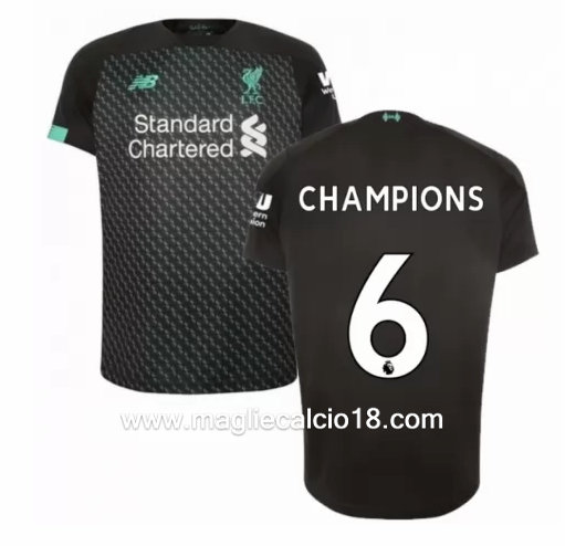 Terza divisa maglia liverpool Champions 2019-2020