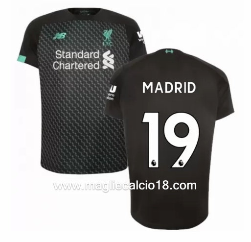 Terza divisa maglia liverpool Madrid 2019-2020
