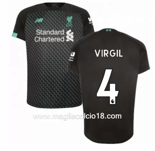 Terza divisa maglia liverpool Virgil 2019-2020