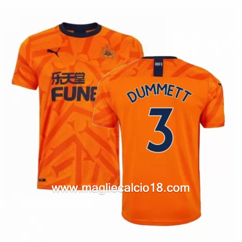 Terza divisa maglia newcastle united DUMMETT 2019-2020