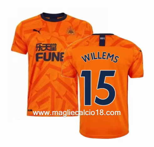 Terza divisa maglia newcastle united Willems 2019-2020