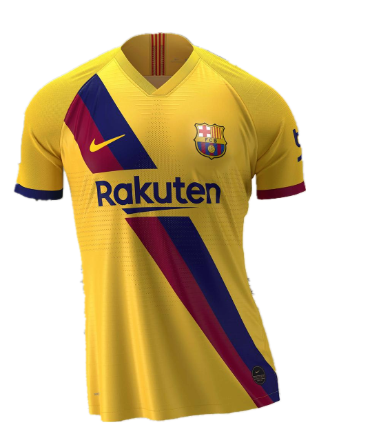 thailandia maglietta barcellona 2019-2020 seconda