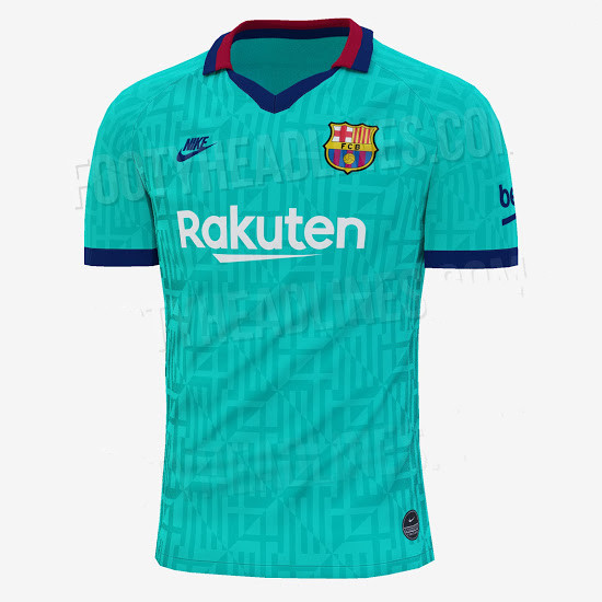 thailandia maglietta barcellona 2019-2020 terza
