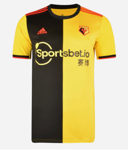 thailandia maglietta watford 2019-2020 casa