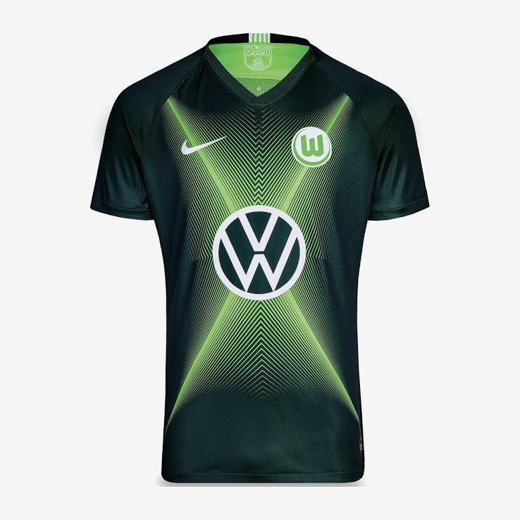 thailandia maglietta wolfsburg 2019-2020 casa
