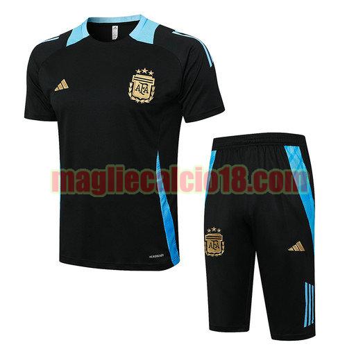 training maglie calcio argentina 2024-2025 nero completo
