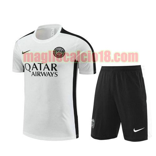 training maglie calcio paris saint germain 2023-24 bianco