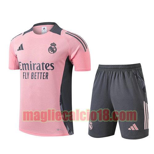training maglie calcio real madrid 2024-2025 rosa completo