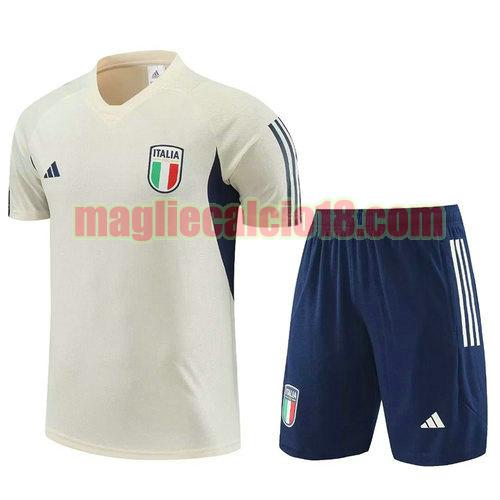 training maglie italia 2023-2024 beige