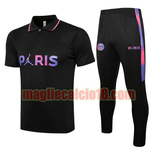 tuta polo paris saint germain 2021-2022 nero