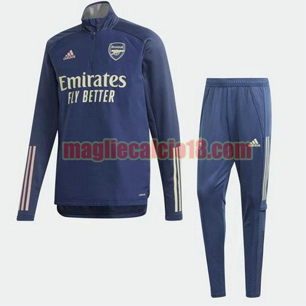 tuta sportiva arsenal 2020-2021 amarilla completo