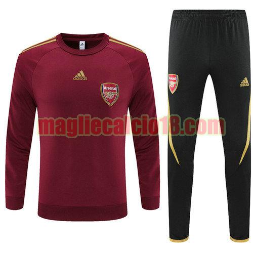 tuta sportiva arsenal 2022-2023 poco prezzo rosso