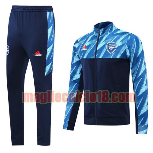 tuta sportiva arsenal 2022 blu