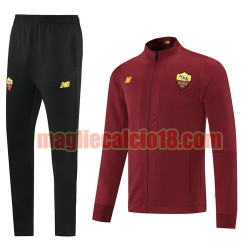 tuta sportiva as roma 2022 rosso