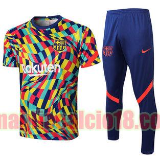 tuta sportiva barcellona 2021-2022 colore manica cort