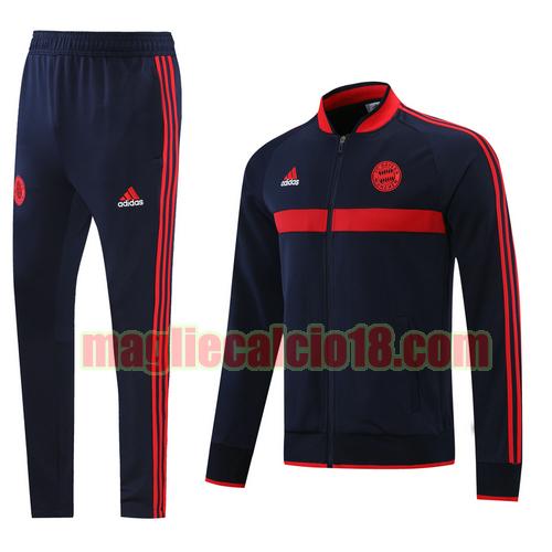 tuta sportiva bayern munich 2022 blu royal bicolore classico
