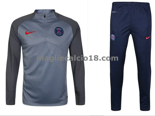 tuta sportiva paris saint germain 2018 grigio
