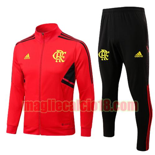 tute calcio flamengo 2023-2024 rosso bambino