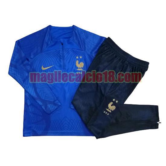 tute calcio francia 2023-2024 bambino blu20231042 a poco prezzo