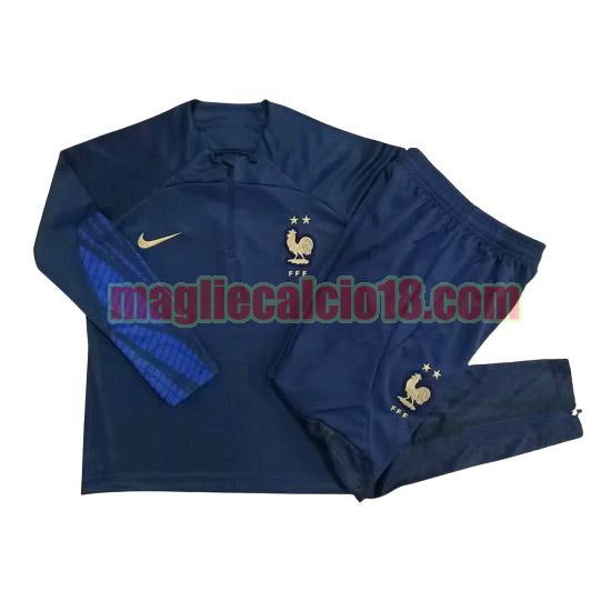 tute calcio francia 2023-2024 bambino blu navy20231046 a poco prezzo