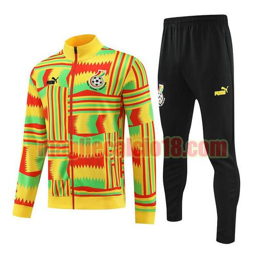 tute calcio ghana 2023-2024 giallo 220216a6