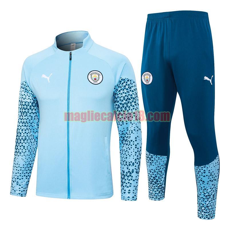 tute calcio manchester city 2023-2024 blu20231200 a poco prezzo