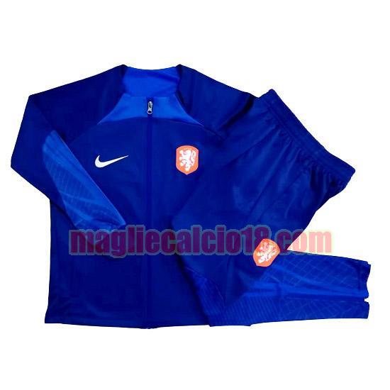 tute calcio olanda 2023-2024 bambino blu20231095 a poco prezzo