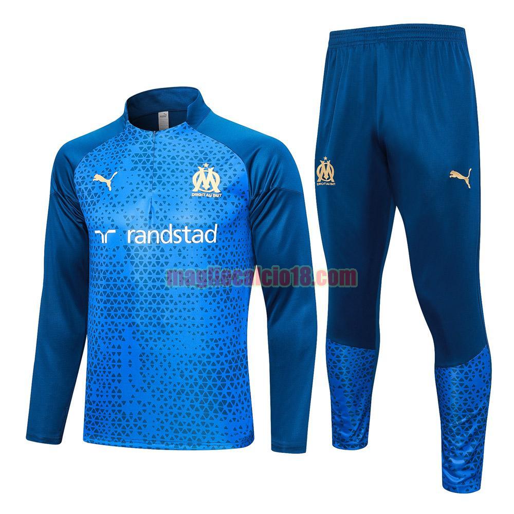 tute calcio olympique marsiglia 2023-2024 blu20231161 a poco prezzo
